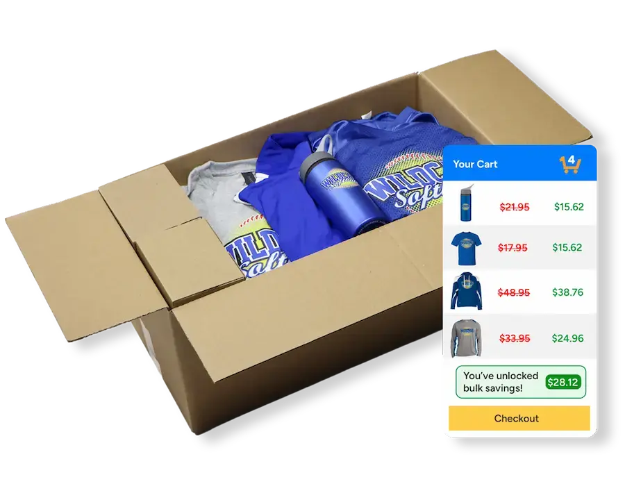 Mix & Max Wholesale™ order combining different products for bulk pricing